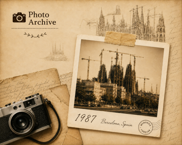【番外編】📸 Photo Archive - あの頃のサグラダ・ファミリア🏰